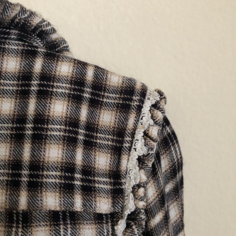 TOPSHOP flannel button up - Picture 4 of 6